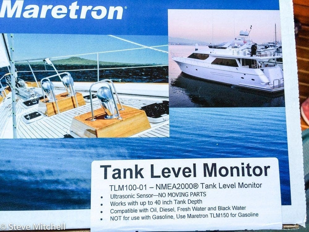 TLM100 NMEA 2000 tank monitor