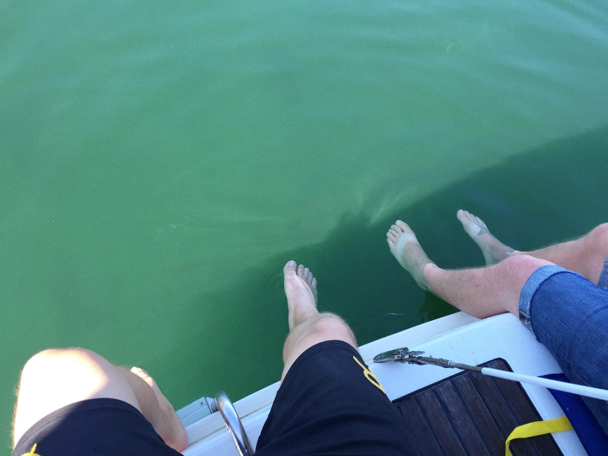 Cooling off near Blake Island