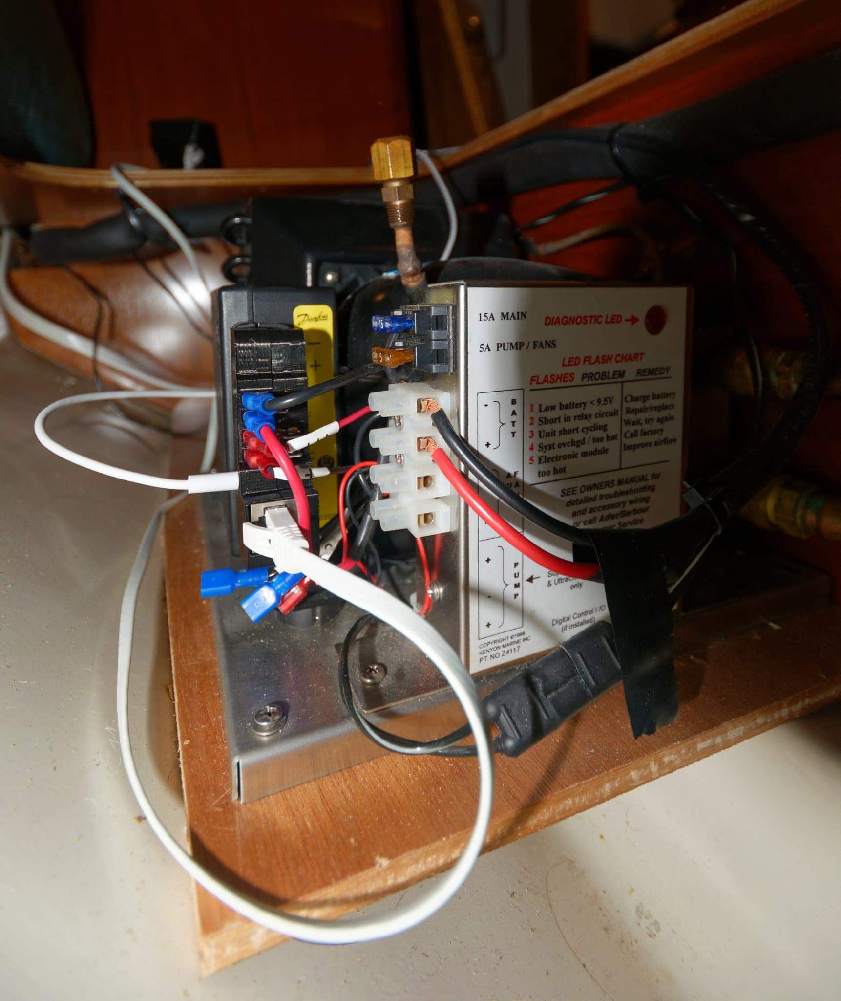 Fridge Optimizer Installed Connector Block