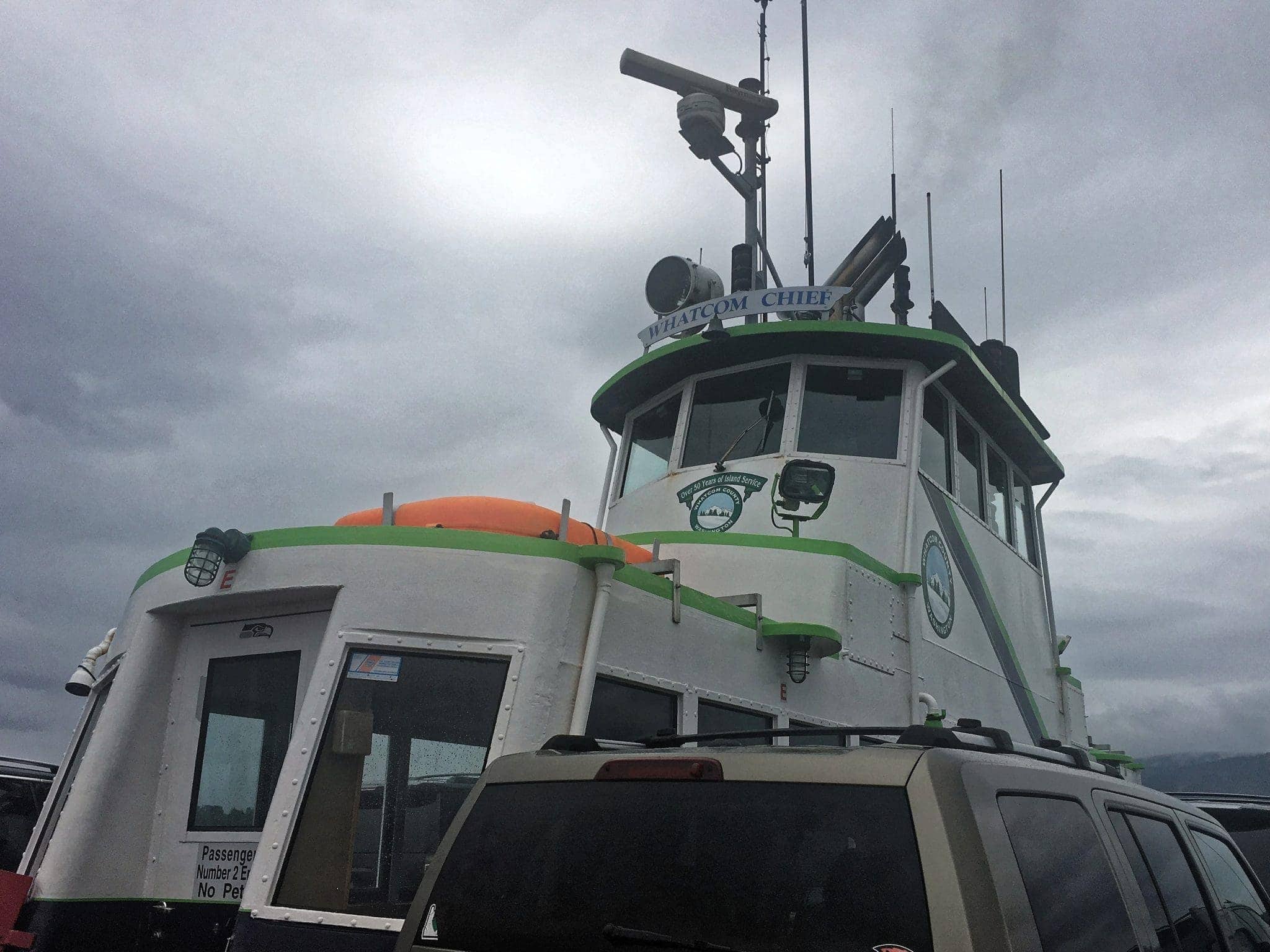 Lummi Island Ferry Whatcom Chief