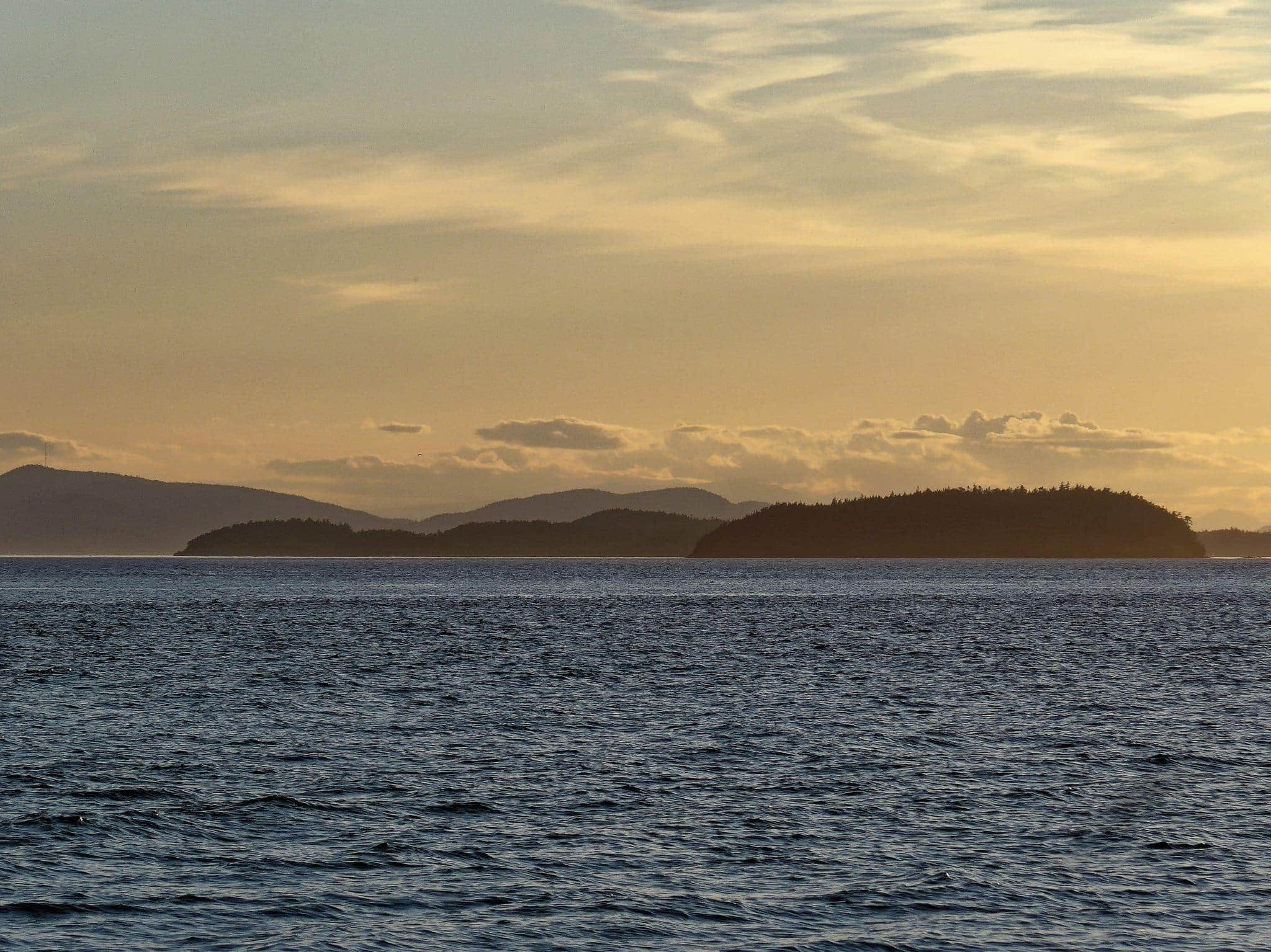 Sucia Island from Lummi Island