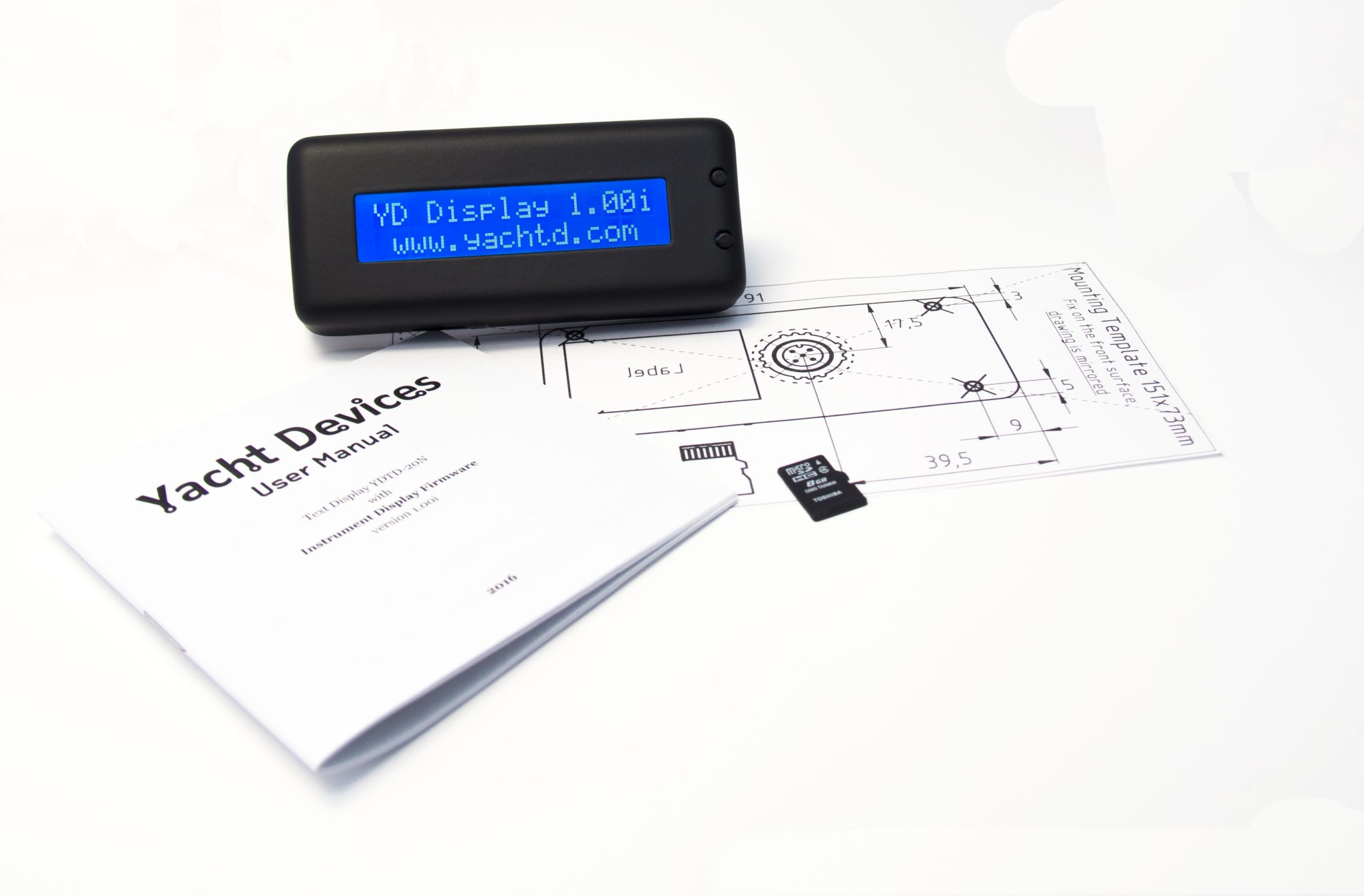 Text Display YDTD-20N Power On