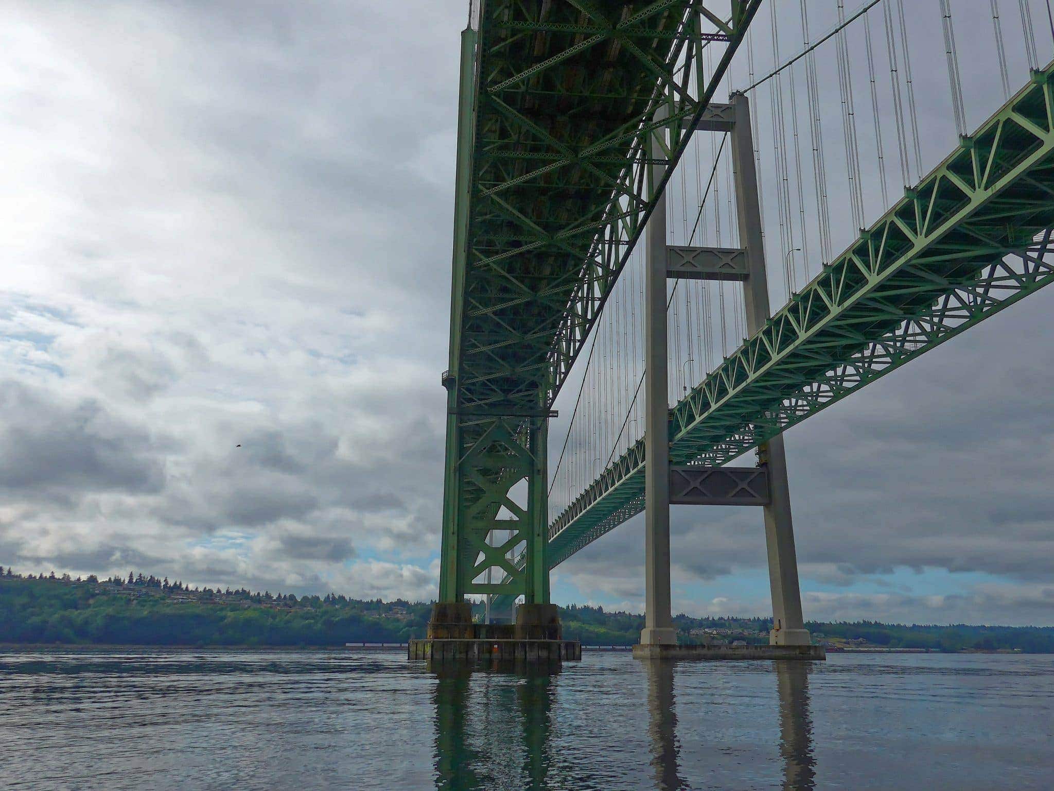 Passing under Narrows Bridges