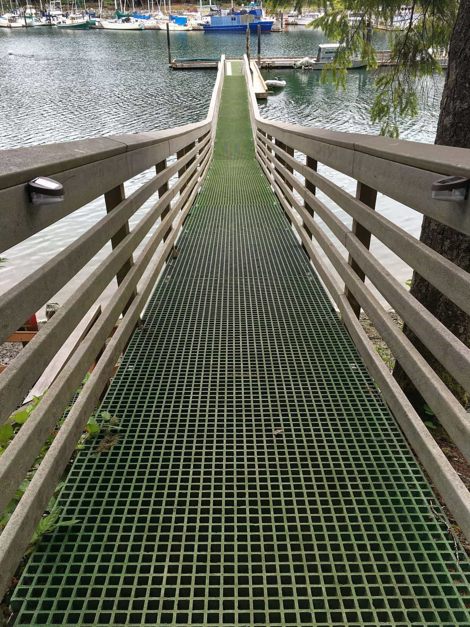 Jarrell Cove State Park outer dock