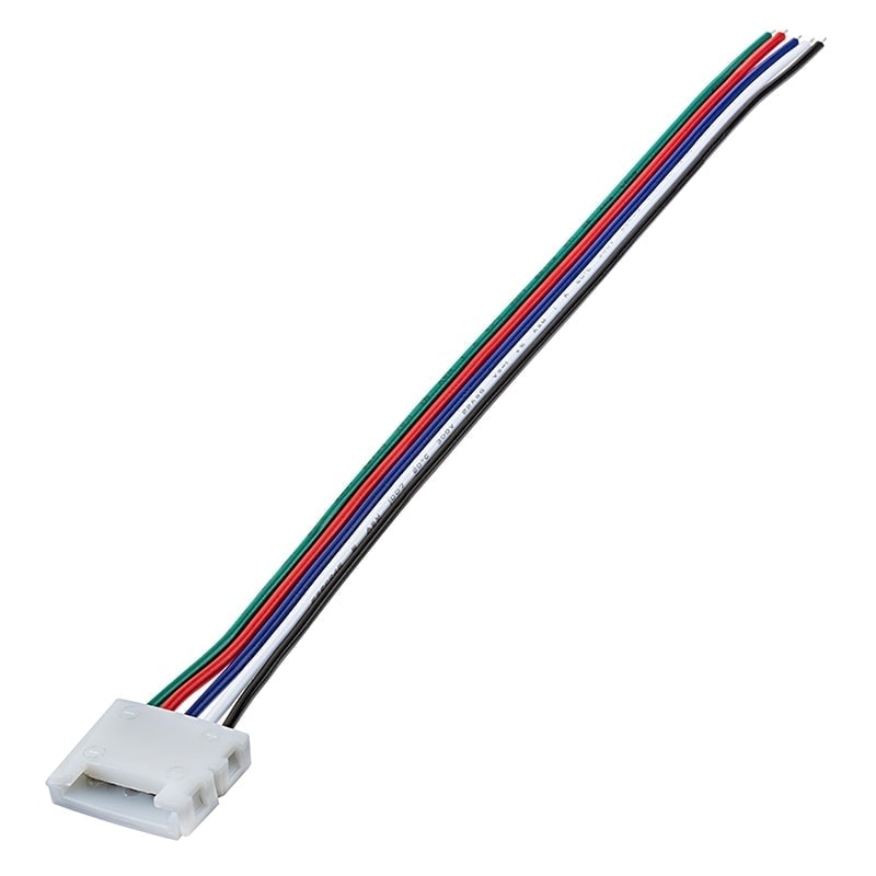 RGBW end connector - photo courtesy SuperBrightLEDs