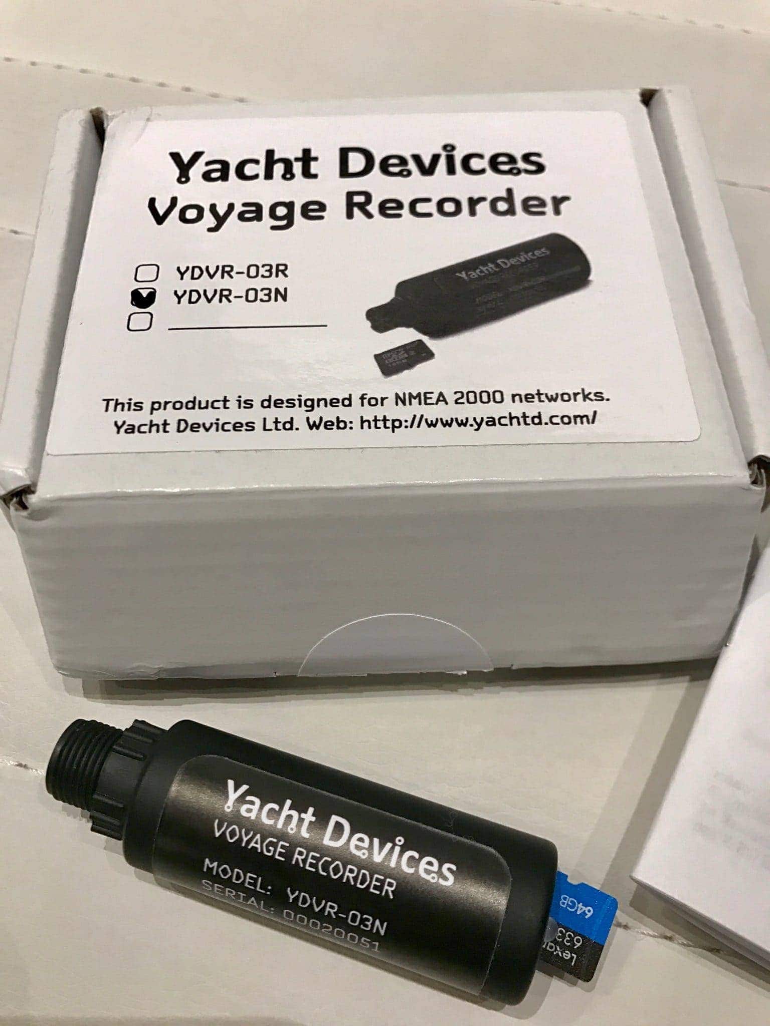 yacht devices voyage recorder