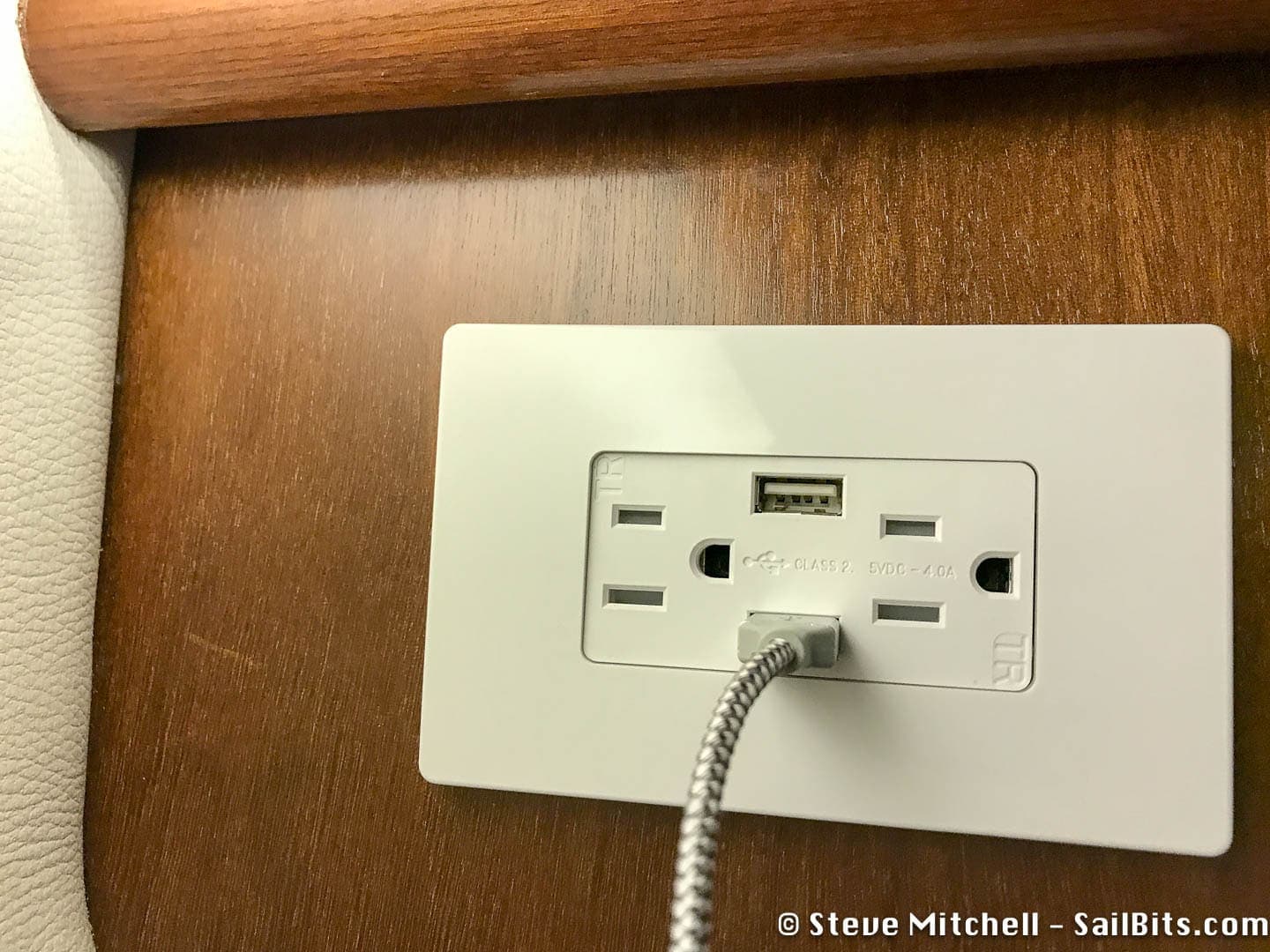 Charging in the stateroom