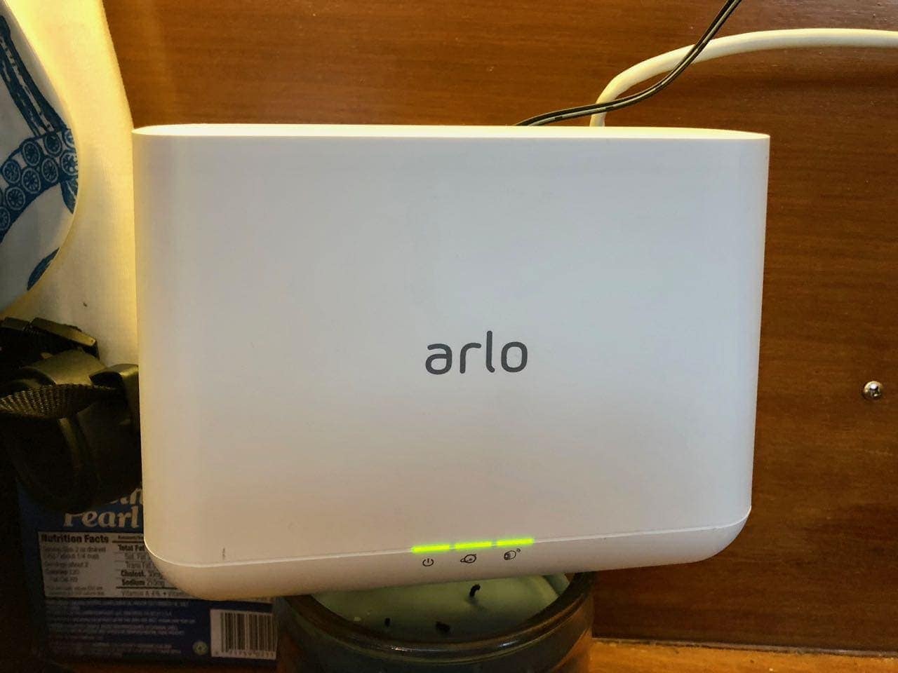 Arlo base hot sale station alarm