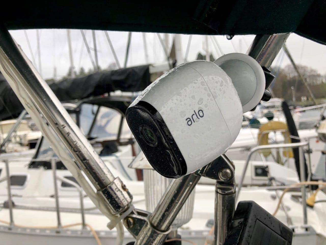 Arlo-on-sailboat-camera-cockpit-close-side-rain