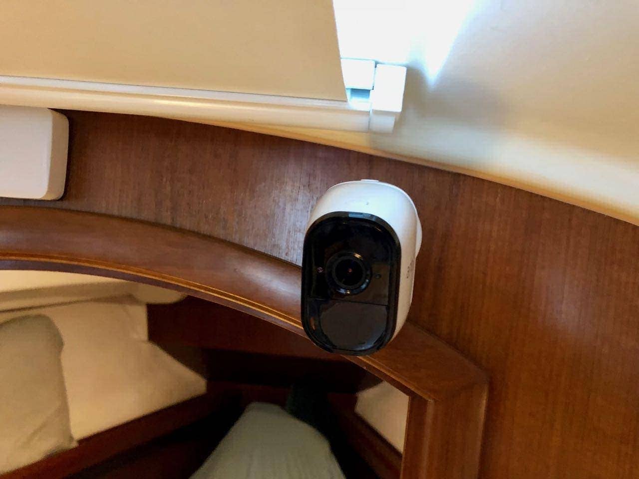 Arlo-on-sailboat-camera-salon-mounted