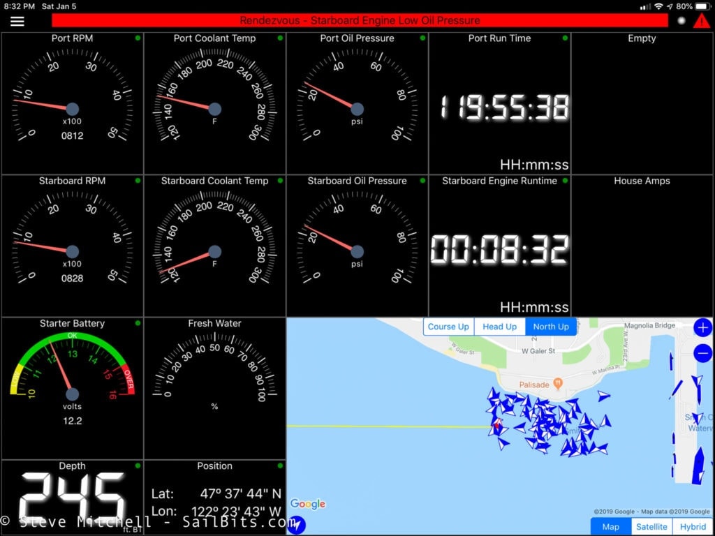 monitor detroit diesel on nmea 2000 network