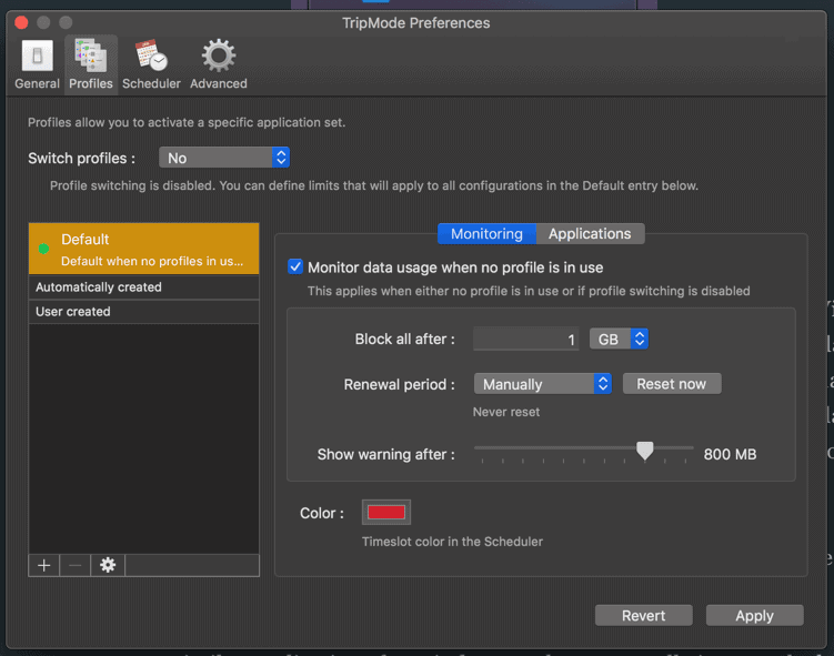 tripmode blocking https