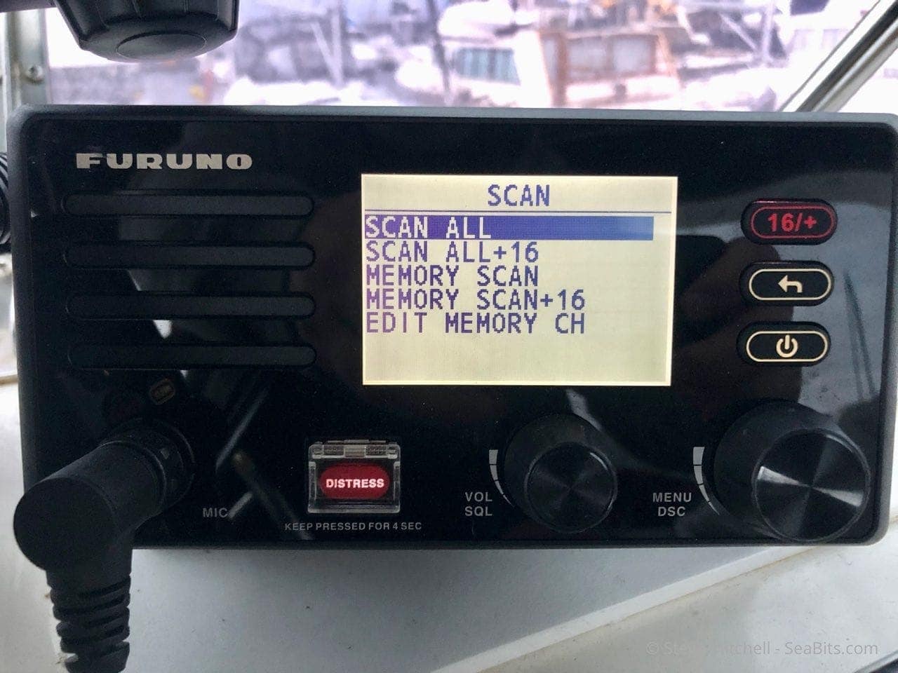 demasiado legación Mensajero Furuno FM-4800 VHF Radio