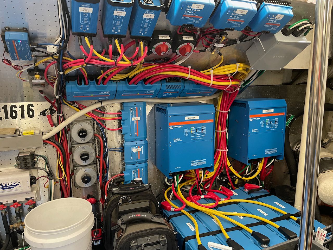 Victron electrical system after 14 months