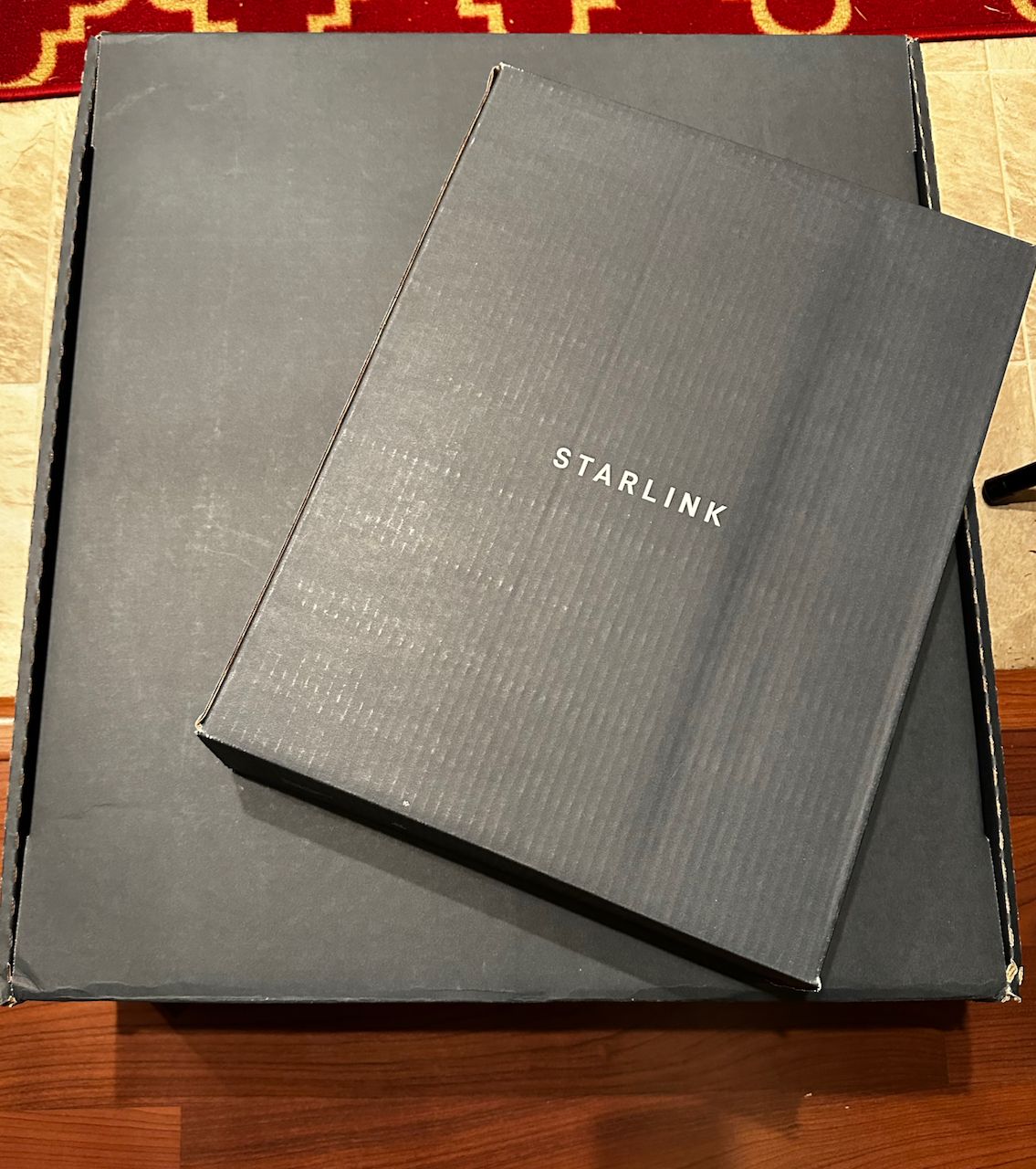 Starlink flat high performance in-motion dish initial impressions