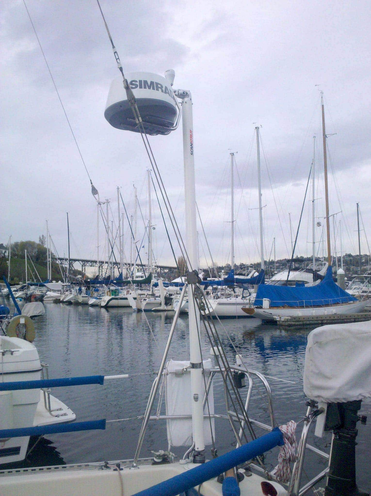 ScanStrut Self Leveling Radar Pole