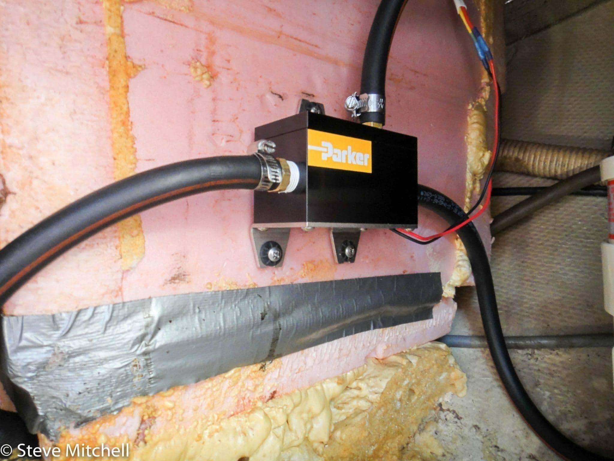 Parker fuel polishing system installed