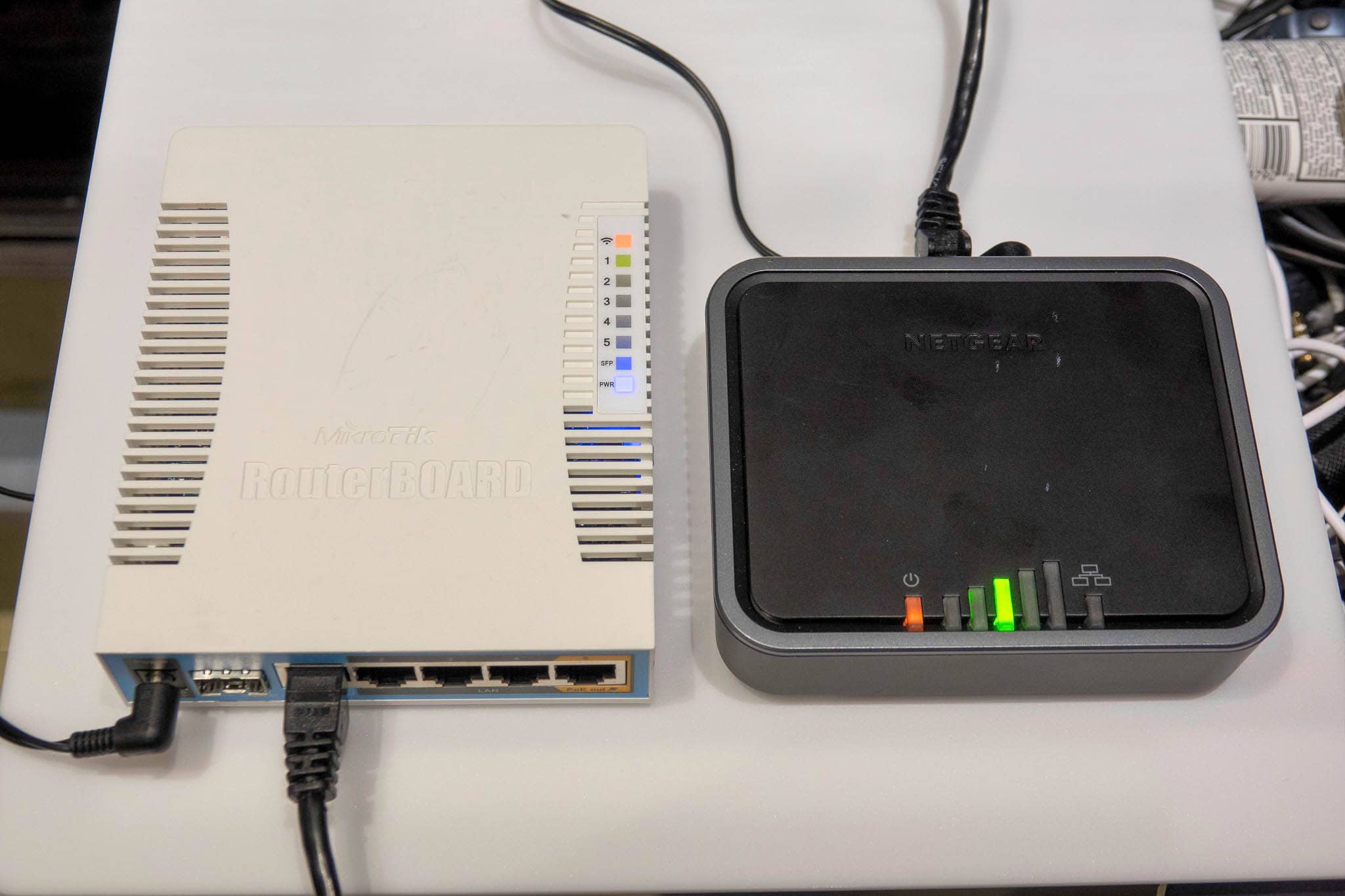 Modular, cheaper boat internet solution via Netgear and MikroTik
