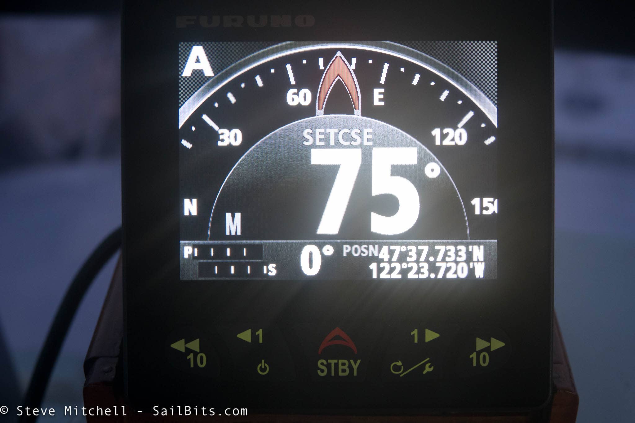 Furuno NavPilot 300 unboxing and initial installation