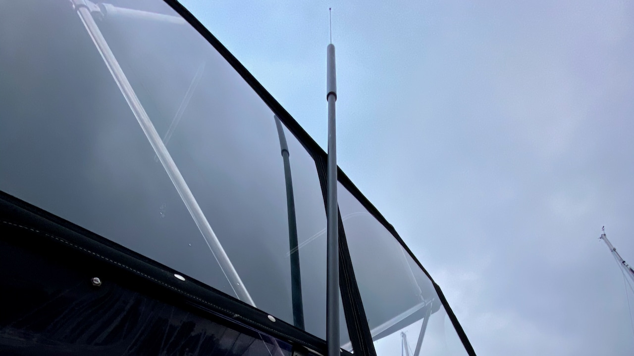 Upgrading VHF and AIS antennas