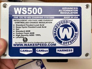 WS500 Advanced Alternator Regulator - Wakespeed