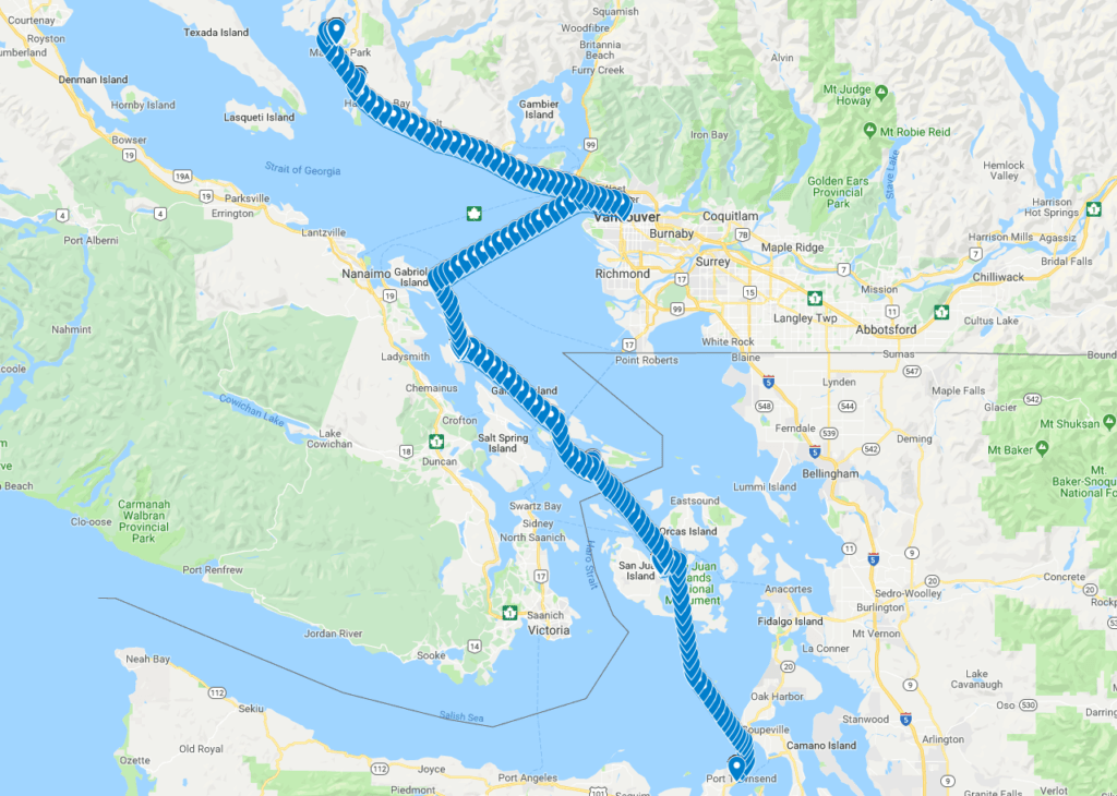 Getting to Princess Louisa Inlet from Seattle - SeaBits